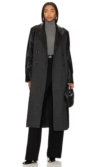 Femme Coat in Black | Revolve Clothing (Global)