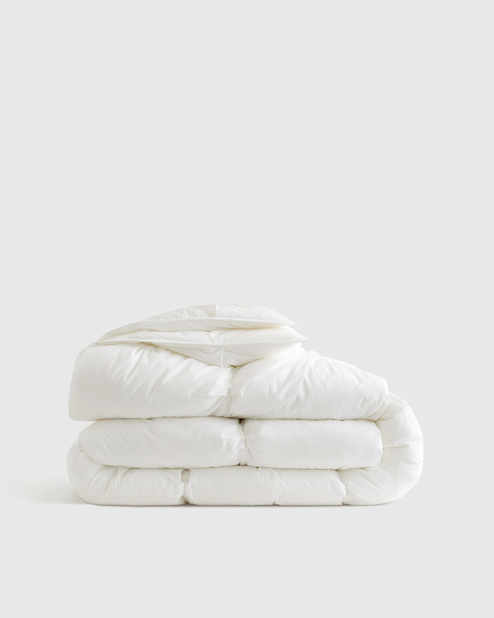 100% Organic Cotton Pintuck Comforter in White | Quince
