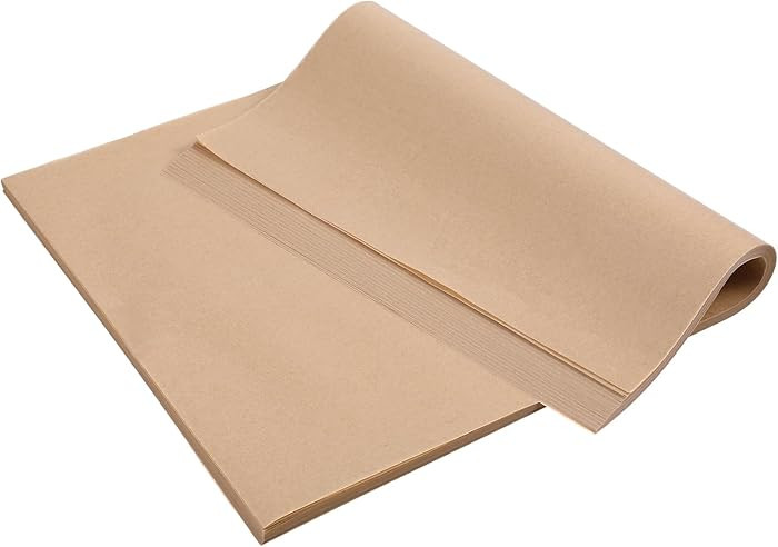 200 Pcs Large Parchment Paper Sheets for Baking, 13 x 18 Inch Brown Unbleached Precut Nonstick Pa... | Amazon (US)