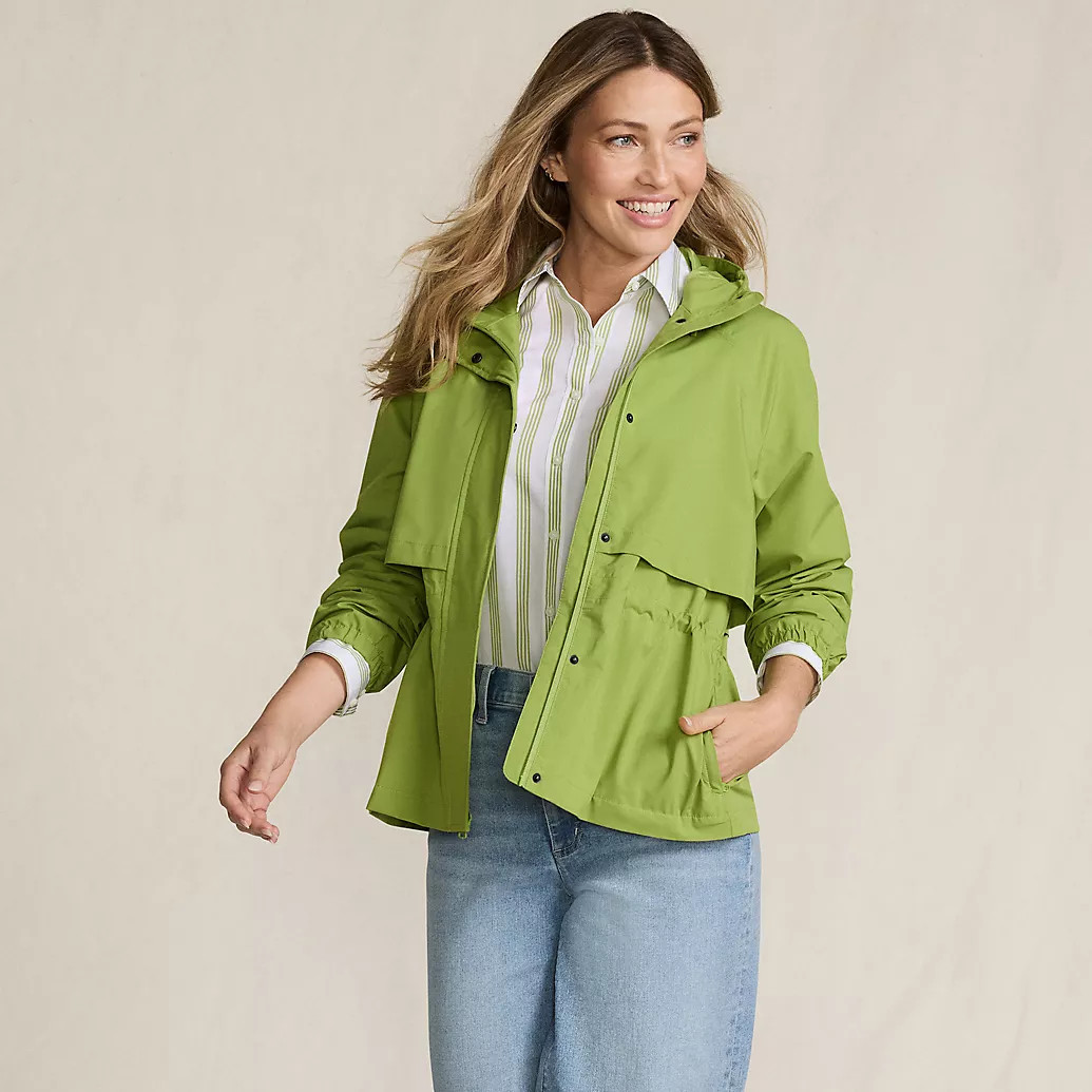 Women's Squall Packable Rain Jacket | Lands' End (US)