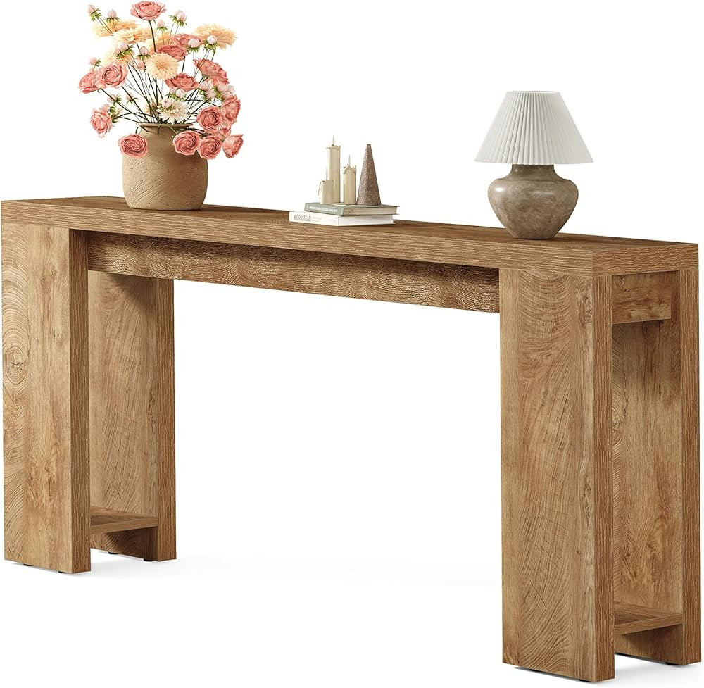 Little Tree Narrow Farmhouse Console Table 70.9-Inch Long | Amazon (US)