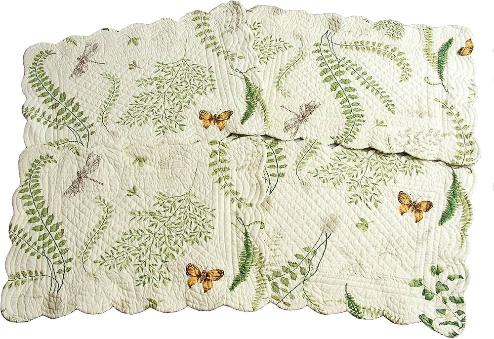 C&F Ent 13" x 19" Placemat, Althea, Set of Four | Amazon (US)