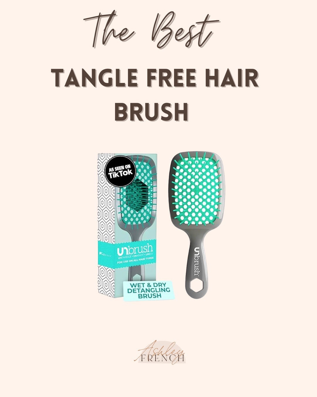 The best tangle free hair brush for those beach waves! 

#LTKselfcare #LTKSeasonal #LTKootd