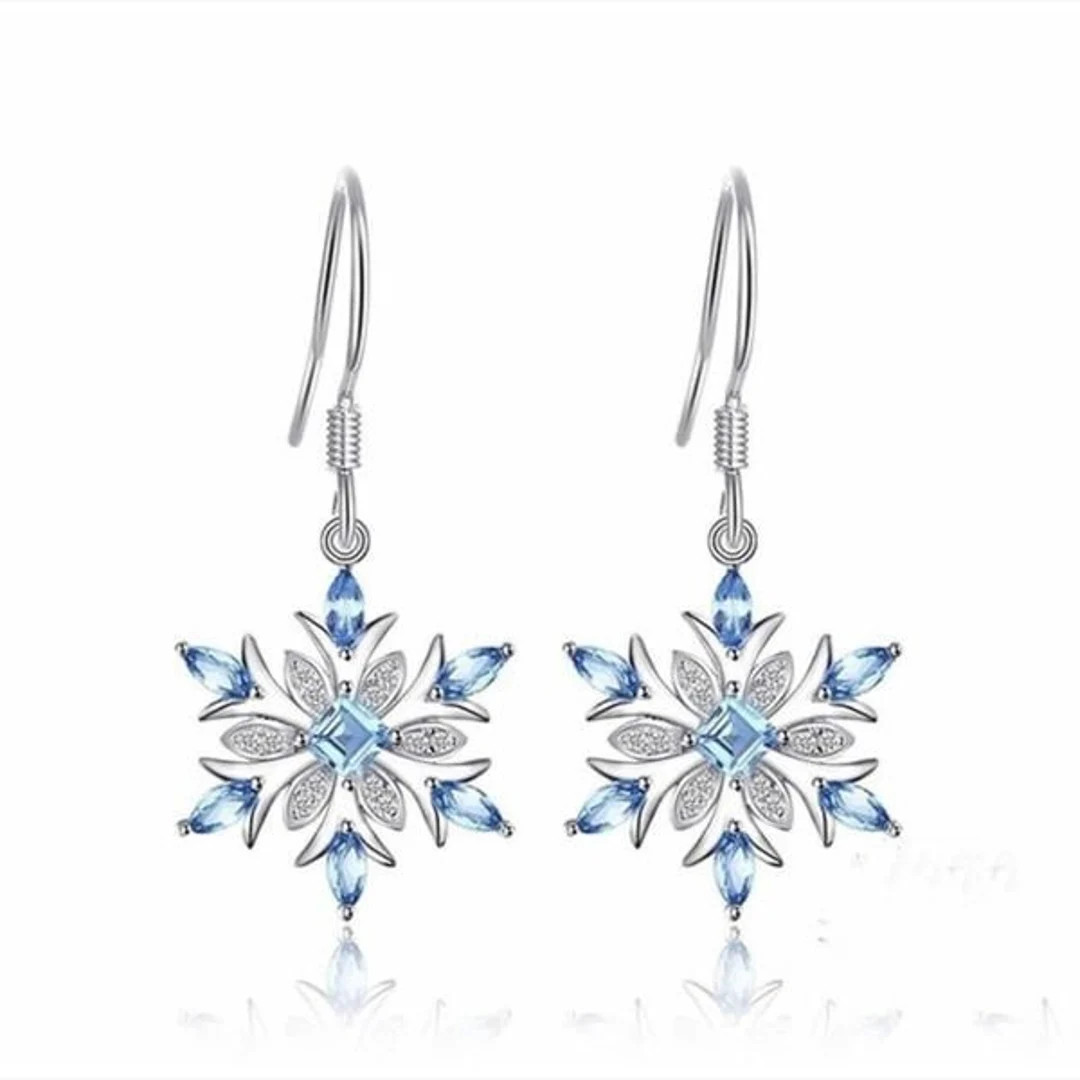 Frozen Inspired Snowflake Earrings | Etsy (US)