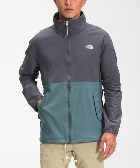 Gray & Goblin Blue Color Block Zip-Up Class V Jacket - Men | Zulily