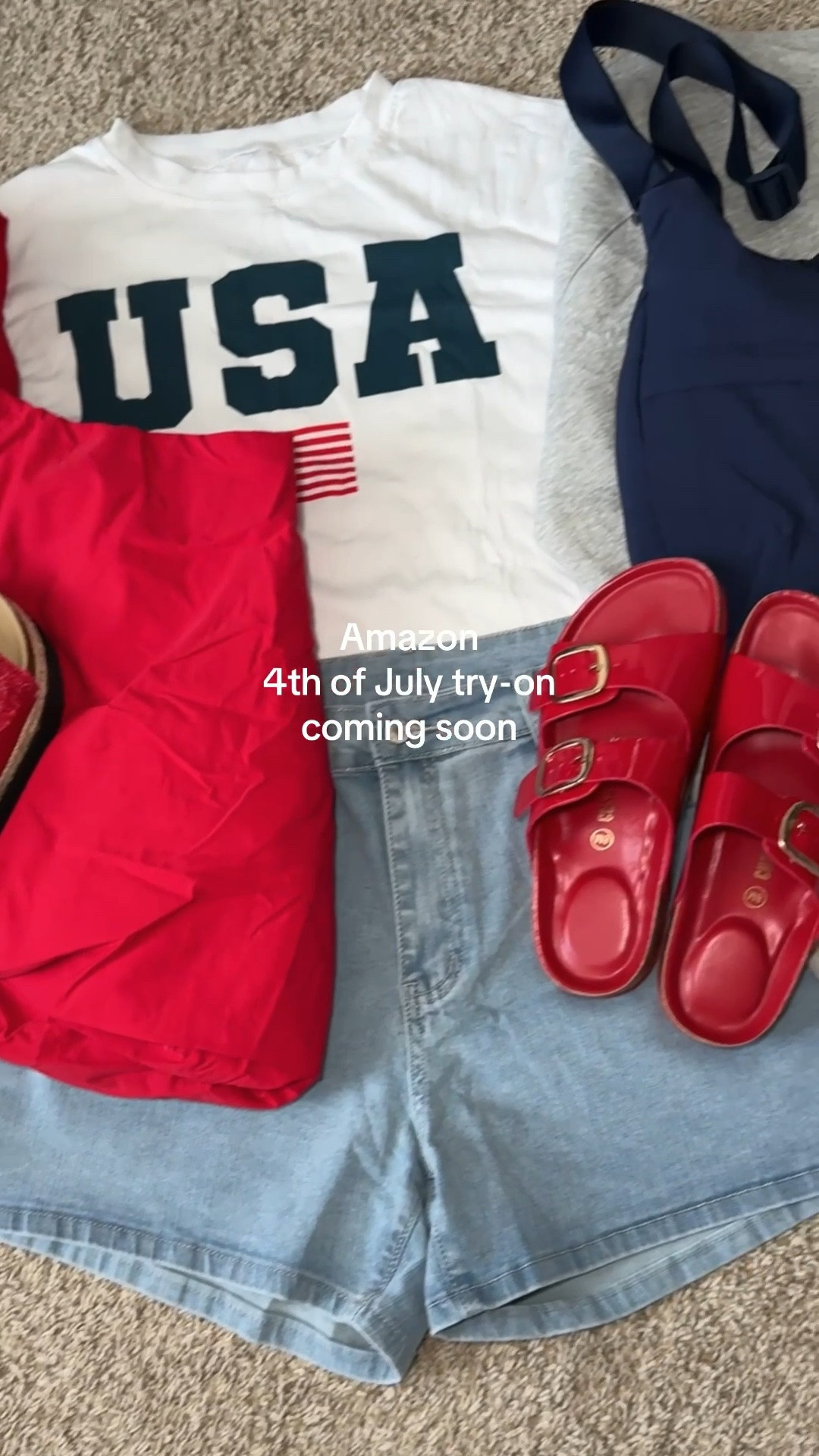 Red, white and cute outfits for he 4th ❤️💙🤍🇺🇸

#LTKootd #LTKMidsize #LTKSeasonal