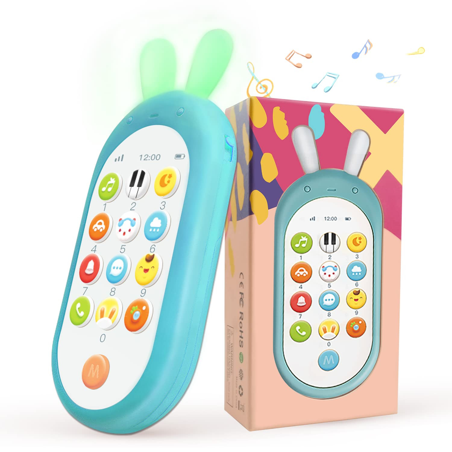 Richgv Jouets pour bébé de 1 an pour garçon et fille, jouets pour téléphone portable de 6 à... | Amazon (CA)