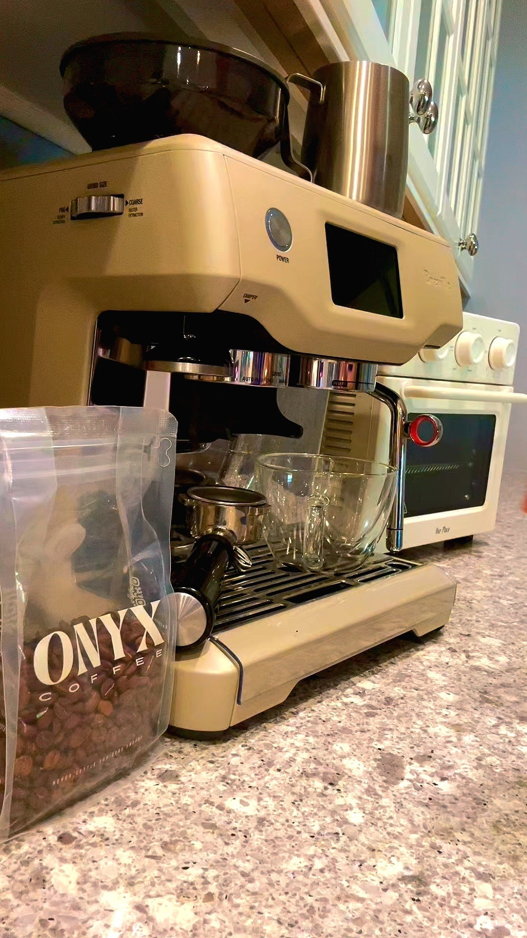 Morning magic powered by my two favorites ☕✨
Breville Barista Touch for the perfect Americano (with my go-to Onyx Coffee, of course) and the Wonder Oven by Our Place—because mornings deserve a little luxury.
Sound on for the best part: “Whoa… yes… perfect… love love love.”
Linked everything you need to recreate the vibe. #morningsmadebetter

#LTKFamily #LTKHome #LTKSaleAlert