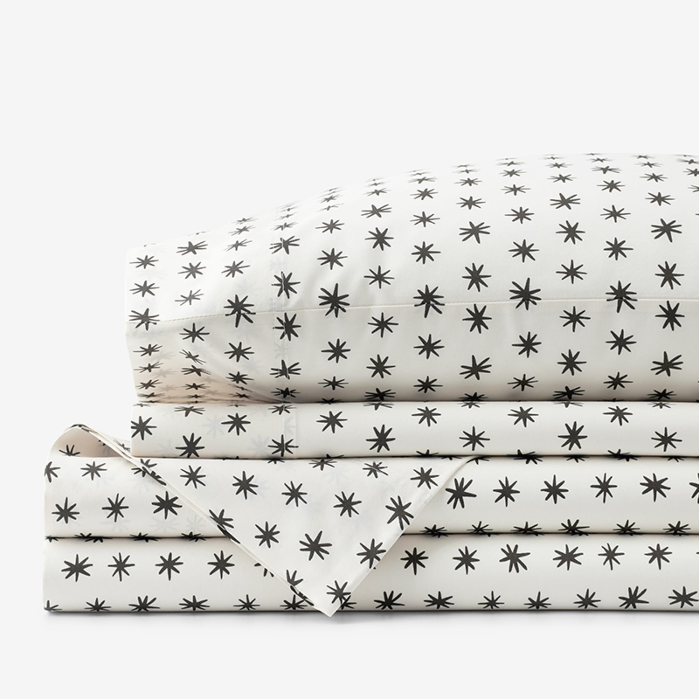 Company Organic Cotton™ Mini Prints Percale Sheet Set | The Company Store