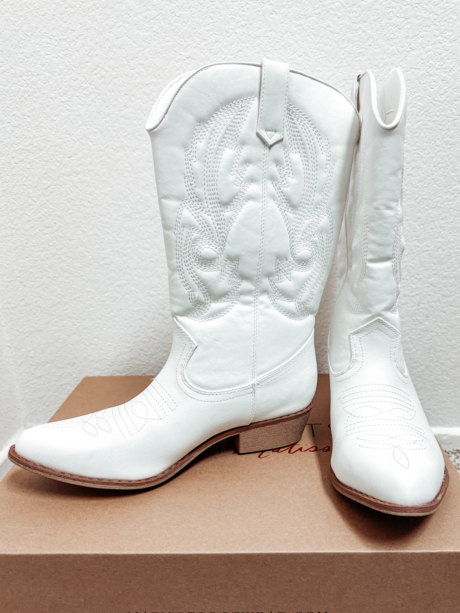 If yall are following along you know by now I’m getting ready for a trip to Nashville. My biggest problem when traveling is SHOES because I know I’ll be walking a ton. I have foot issues and need comfort over cutesy, but for this trip I wanted to be trendy AND comfortable. I’ve ordered and returned so many boots but THESE ARE AMAZING. So comfortable AND cute! As soon as I put them on my feet I knew they were the ones!!! Seriously, RUN to grab these if you want comfortable cowboy boots!! I cannot say enough good things! Im so happy I found them!!! 

I’m normally between a 7 1/2 & 8 in shoes & reviews say these run a half size big, but I like to wear thick socks with my boots (for extra padding!) so I bought an 8 & with thick socks they are perfect!!! 

#LTKFestival #LTKtravel #LTKstyletip