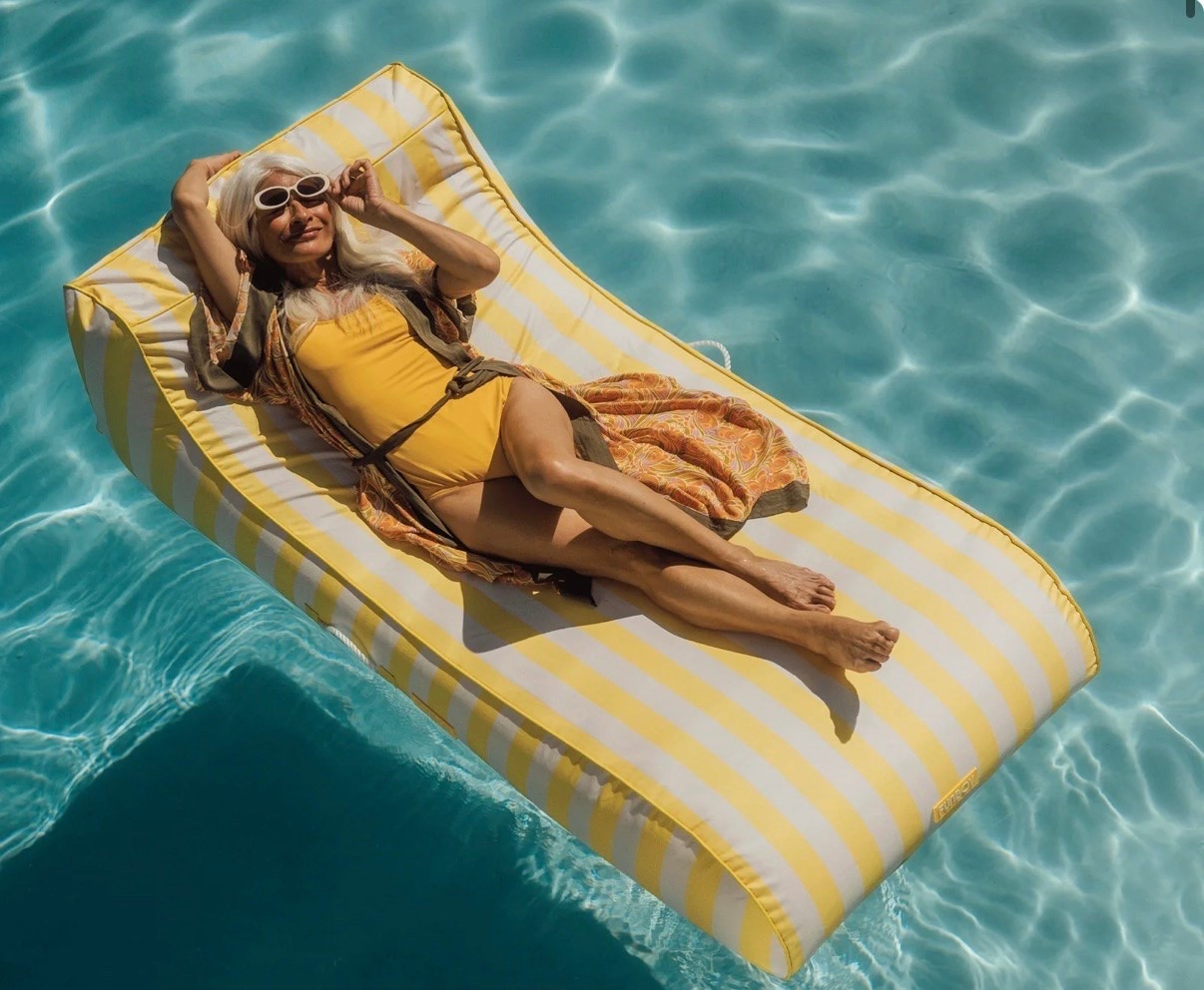 Obsessed with our pool floats! We got the navy! 
Summer
Travel
Beach day

#LTKsummer #LTKtravel #LTKhome