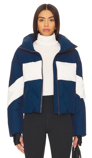 Aosta Jacket in Marine & Cloud | Revolve Clothing (Global)