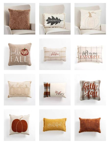 Fall pillows - already on sale plus another 25% off!  Use code LaborDay. 

#LTKhome #LTKSeasonal #LTKSale