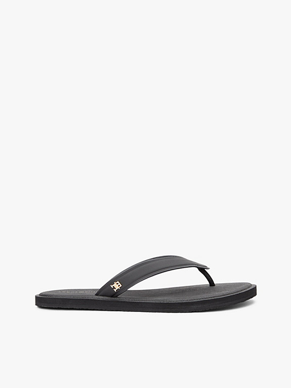 Chic TH Monogram Flip-Flops | Tommy Hilfiger UK