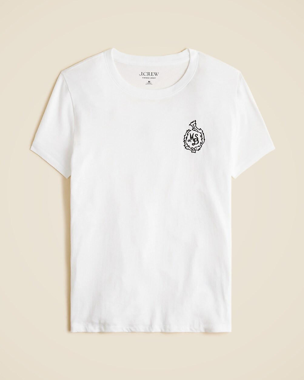 Masseria San Domenico X J.Crew embroidered graphic T-shirt in vintage jersey | J. Crew US