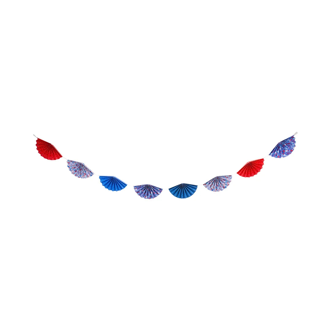 Floral Americana Bunting Banner | My Mind's Eye