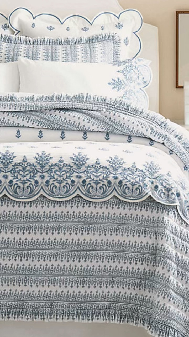 As the seasons shift and temperatures begin to cool, there's no better time to refresh your space with our LUXURY BEDDING COLLECTION. Designed to bring both comfort and elegance to your bedroom, this collection offers everything you need to create a cozy retreat for the cooler months ahead.

Crafted from the finest materials, our luxury bedding combines softness, durability, and timeless style. From plush duvets and silky sheets to intricately detailed quilts and pillow shams, each piece is thoughtfully designed to provide the ultimate sleep experience while enhancing your bedroom’s decor. Whether you prefer classic neutrals, rich autumnal tones, or sophisticated patterns, our bedding offers a range of styles to suit your personal taste.

Beyond comfort, our collection is designed to be long-lasting, with attention to every detail ensuring these pieces stay beautiful wash after wash. Perfect for layering as the temperatures drop, our bedding provides both warmth and breathability for a restful night's sleep.

Elevate your sleep experience this season with the Luxury Bedding Collection—where comfort meets sophistication, making your bedroom a haven of relaxation and timeless elegance. 

#LTKHome