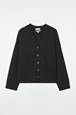 PURE CASHMERE CARDIGAN - BLACK - COS | COS UK