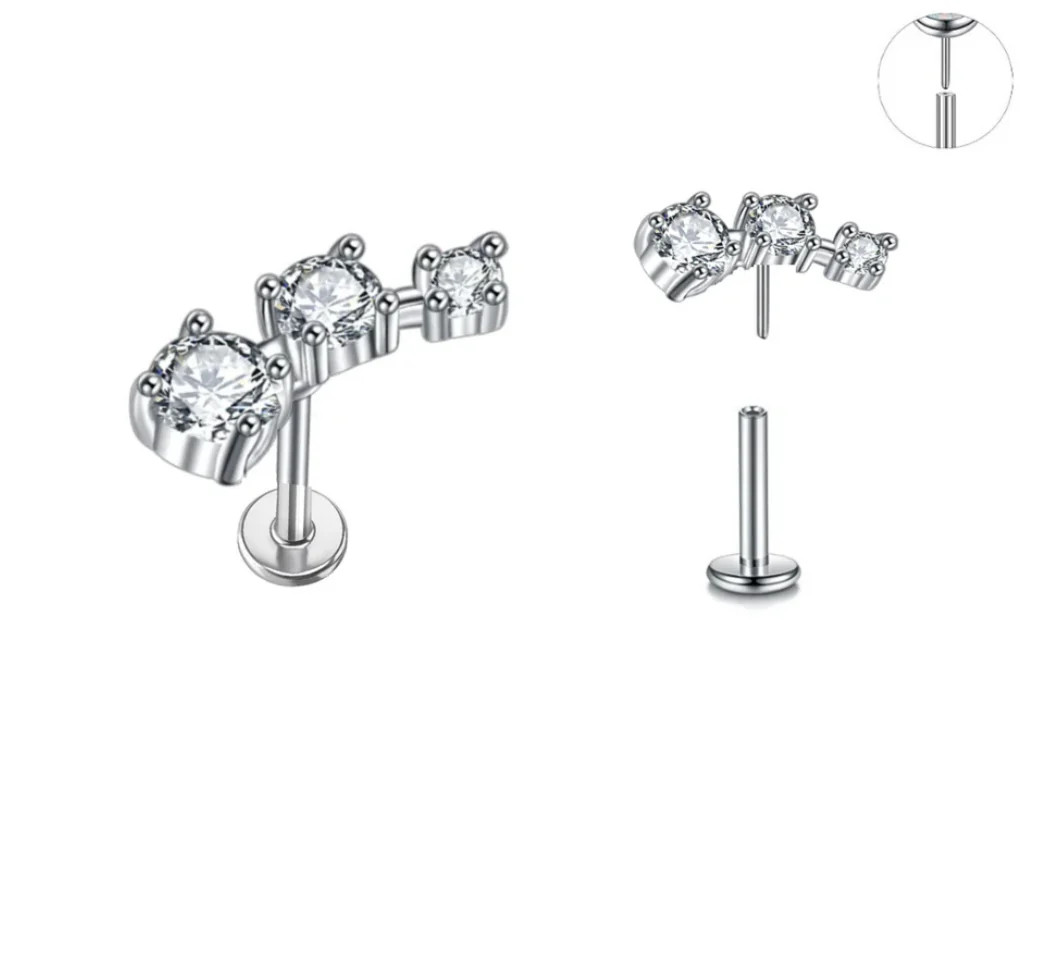 Triple Crawler Flat Back | Pierced by Ash Design