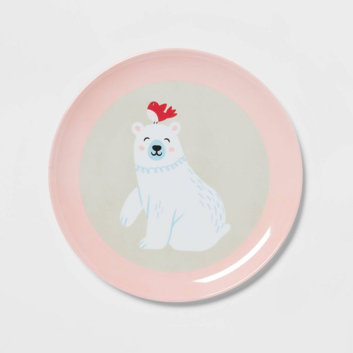 10&#34; Melamine Bear Dinner Plate - Wondershop&#8482; | Target