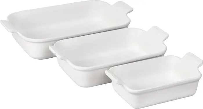 The Heritage Set of 3 Rectangular Baking Dishes | Nordstrom