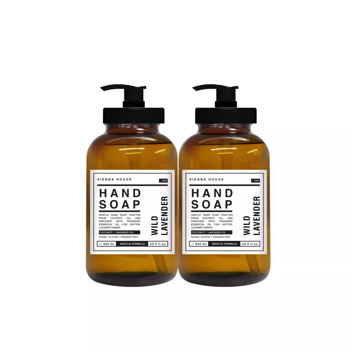 Sienna House Glass Hand Soaps - 20.5 fl oz/2pk | Target