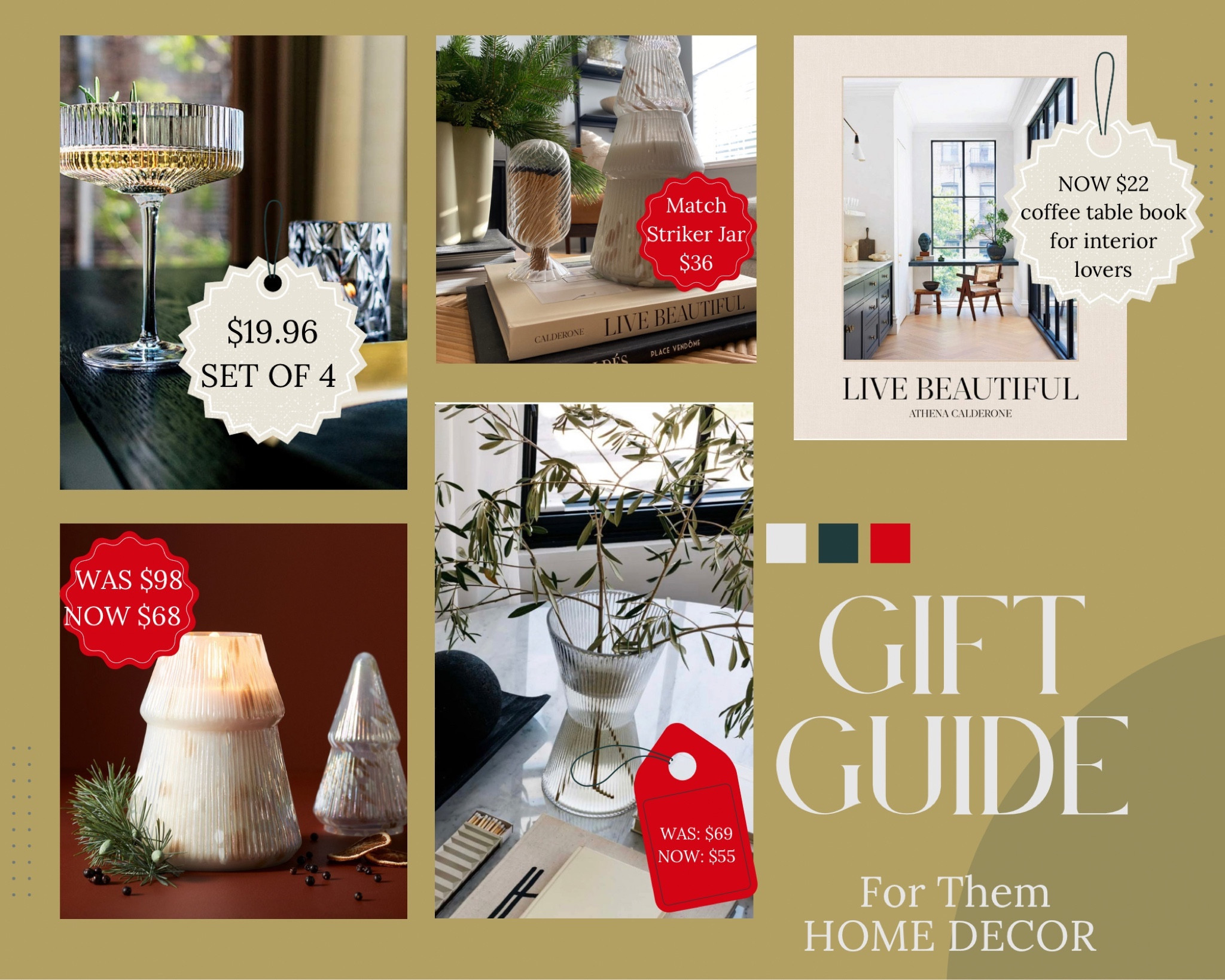 HOME DECOR LOVERS STARTER KIT! 📚 🕯️ 🏺 loved pieces from my own collection (middle top photo) are now on sale! 🎉 #ltkholiday #coffeetabledecor #coffeetablebooks #homedecor #homeinteriors 

#LTKGiftGuide #LTKCyberWeek #LTKsalealert