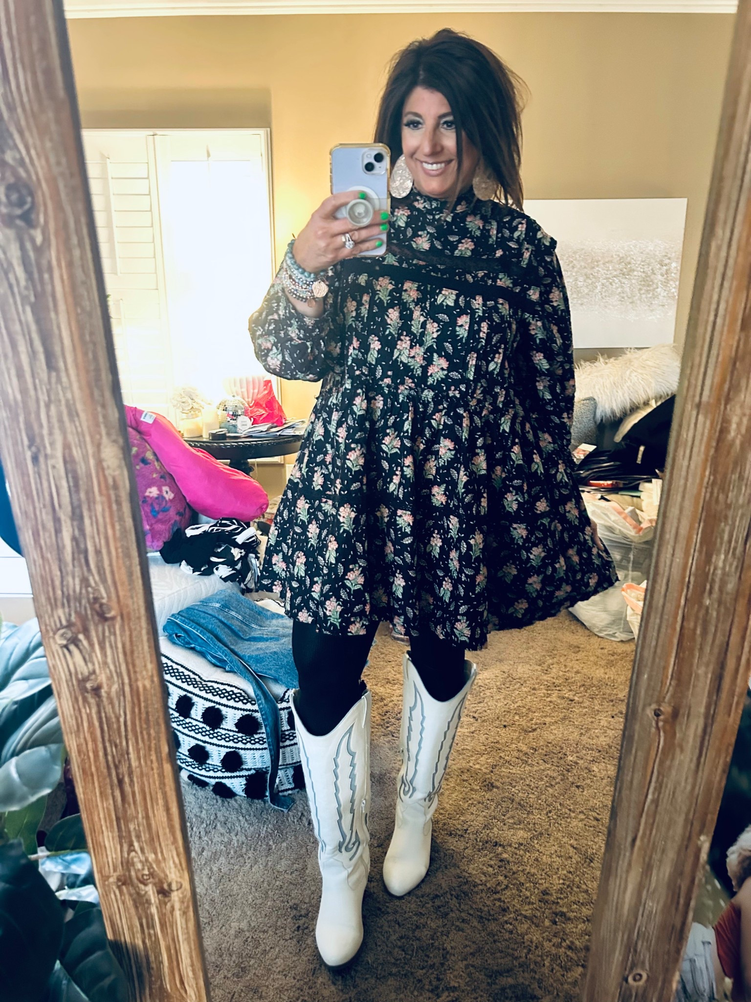 Recent #ootd with this Anthropologie dress! 

#LTKWorkwear #LTKSaleAlert #LTKMidsize