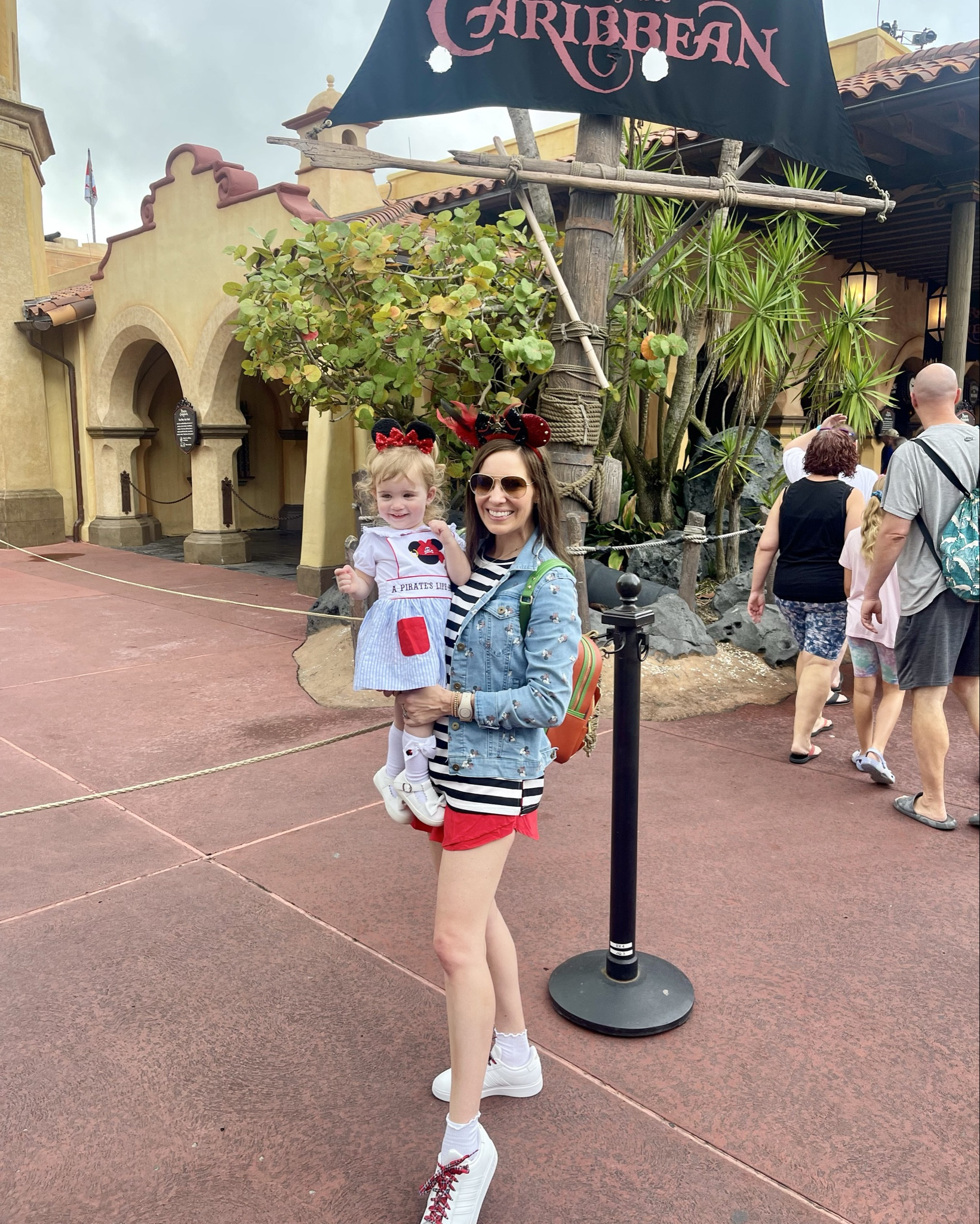 🏴‍☠️ PIRATE MICKEY OUTFIT IDEA – PARK DAY APPROVED! ⚓️
How cute is this pirate Minnie/Mickey moment?! Kept it super comfy and easy for long park days — lightweight striped tee, flowy athletic shorts (great if you run hot at Disney!), and my favorite white sneakers that I always recommend for all-day walking. Added the pirate mouse ear headband for the fun + the houndstooth scarf bracelet to tie it all together 🖤

And for your little first mate — how precious is the Pirate’s Life For Me embroidered dress?! Perfect for matching your mini or doing a subtle themed look without a full costume. We love a comfy, mommy + me Disney vibe! 🏴‍☠️✨

⸻

SEO + Keyword Phrase Block (paste at bottom)
Disney pirate outfit for moms ⚓️ comfortable Disney park outfit ideas 🏰 adult Disney bounding outfit inspiration 🐭 Mickey’s Not-So-Scary Halloween Party outfits 🎃 pirate Minnie ears outfit 🏴‍☠️ mommy and me Disney outfits 👩‍👧 cute athletic shorts outfit for parks ☀️ striped tee outfit easy outfit ideas 👟 best shoes for Disney walking days ✨ toddler Disney pirate dress outfit ideas 🎠 Disney World Halloween outfit inspo 🌟


#LTKFamily #LTKBaby #LTKKids

#LTKTravel #LTKKids #LTKBaby