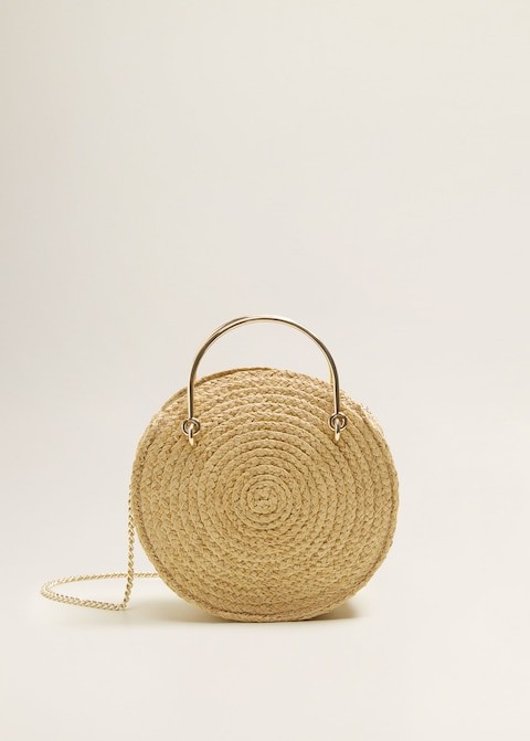 Round small bag - f foShoulder bags Women | MANGO (US)
