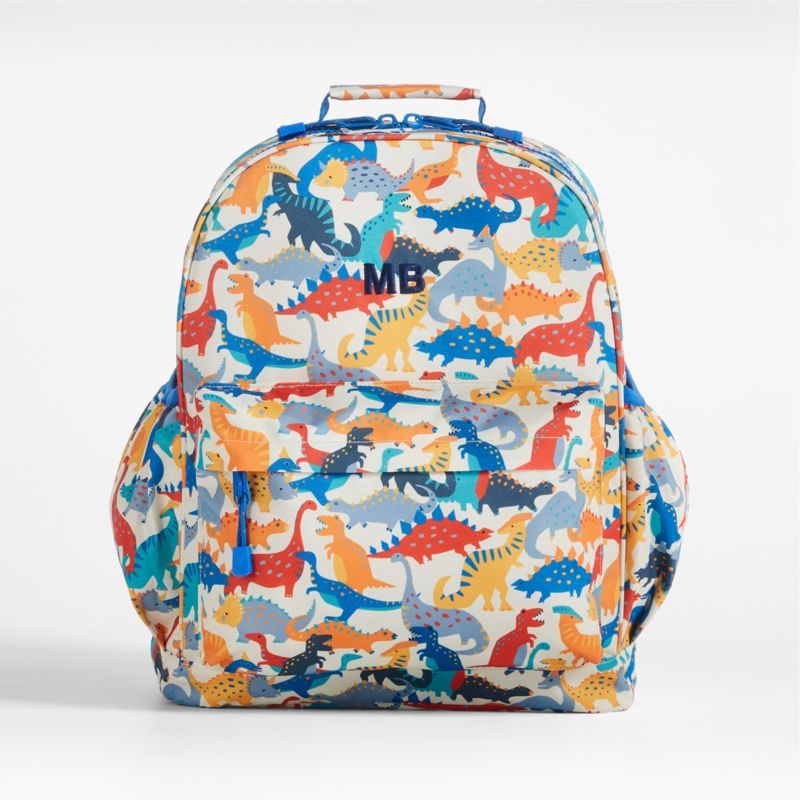 Large Kids Dinosaur Backpack for School | Crate & Kids | Crate & Barrel