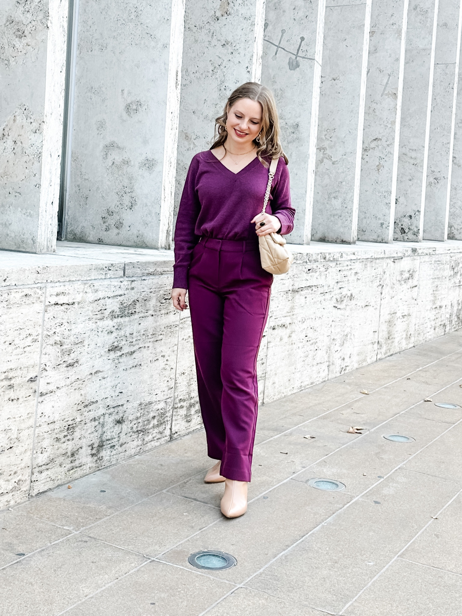 Adore this monochrome look in Cabernet— one of the colors of the season! 

Thanksgiving outfit, work outfit, monochrome outfit, burgundy, color of the seasonn

#LTKStyleTip #LTKWorkwear #LTKSeasonal