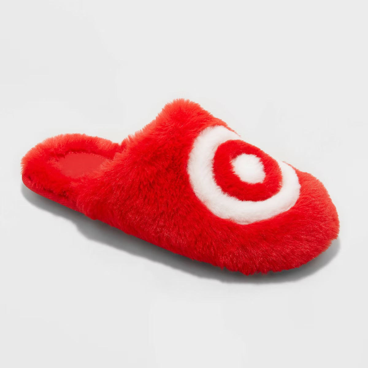 Adult Bullseye Scuff Slippers - Wondershop™ Red | Target