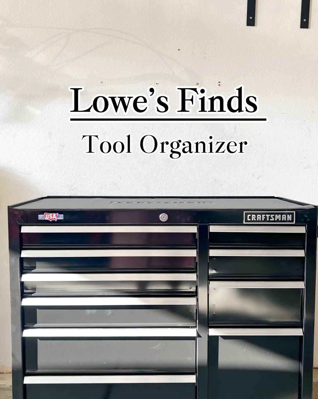 Hola Bebés! Lowe’s Finds: Tool Organizer 🛠️

My DIYs have become more easy now that I am  statying organized with our new Craftsmas Tool Box!  

This Tool organizer has everything I need to keep my tools 🛠️ organized and protected. 

10 FULL EXTENSION DRAWER SLIDES  WITH GRIP LINERS ✅ 
EMBOSSED TOP MAT FOR SURFACE PROTECTION ✅ 
HEAVY DUTY STEEL FRAME ✅ 
PROFESSIONAL-GRADE MOBILITY ✅ 
TOE LOCK BRAKES ✅ 
KEY LOCK ✅ 



#LTKHome #LTKSaleAlert