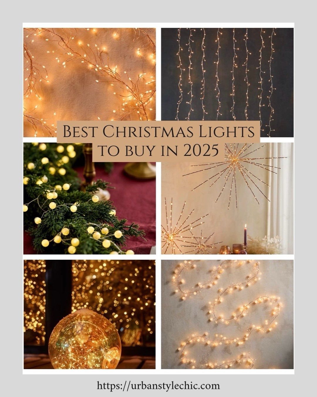 The Best Christmas Light Displays of 2025 Are Here – Sparkling Joy for Everyone!

Follow me on IG @urbanstyle_chic


Christmas lights
LED Christmas lights
outdoor Christmas lights
Christmas light displays
Christmas light decorations
best Christmas lights
Christmas tree lights
holiday lights
Christmas string lights
battery powered Christmas lights


#LTKHoliday #LTKSeasonal #LTKHome