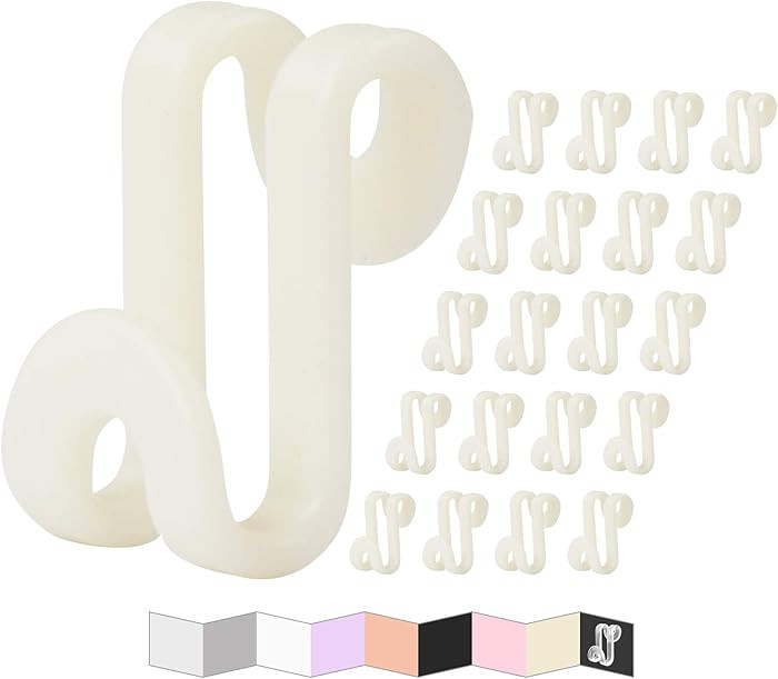 Clothes Hanger Connector Hooks, Outfit Hangers, Hanger Extender Clips, Cascading Hanger Hooks, Ve... | Amazon (US)