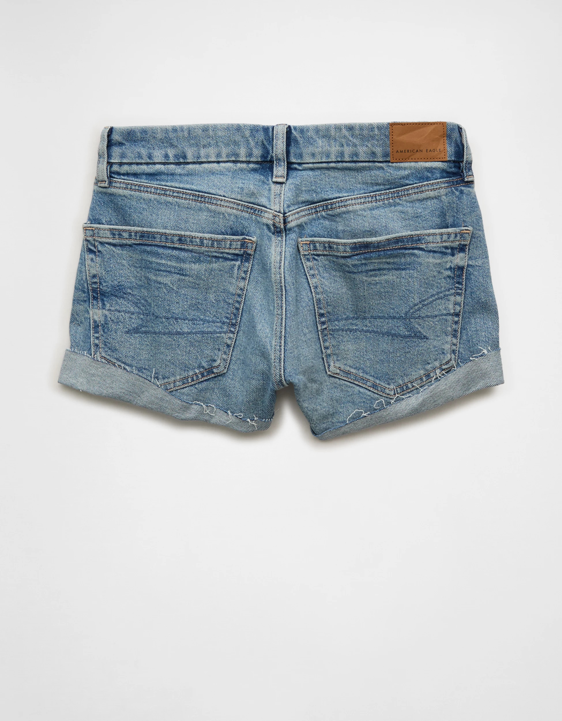 AE Stretch Curvy Low-Rise Perfect Shortie | American Eagle Outfitters (US & CA)