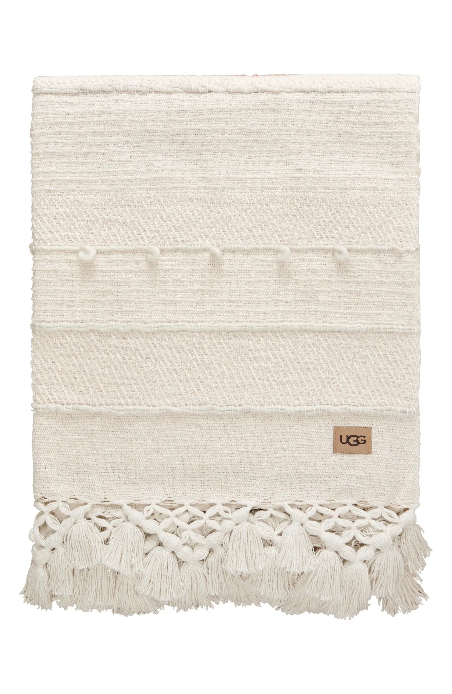 UGG® Cotton Blend Throw Blanket | Nordstrom | Nordstrom