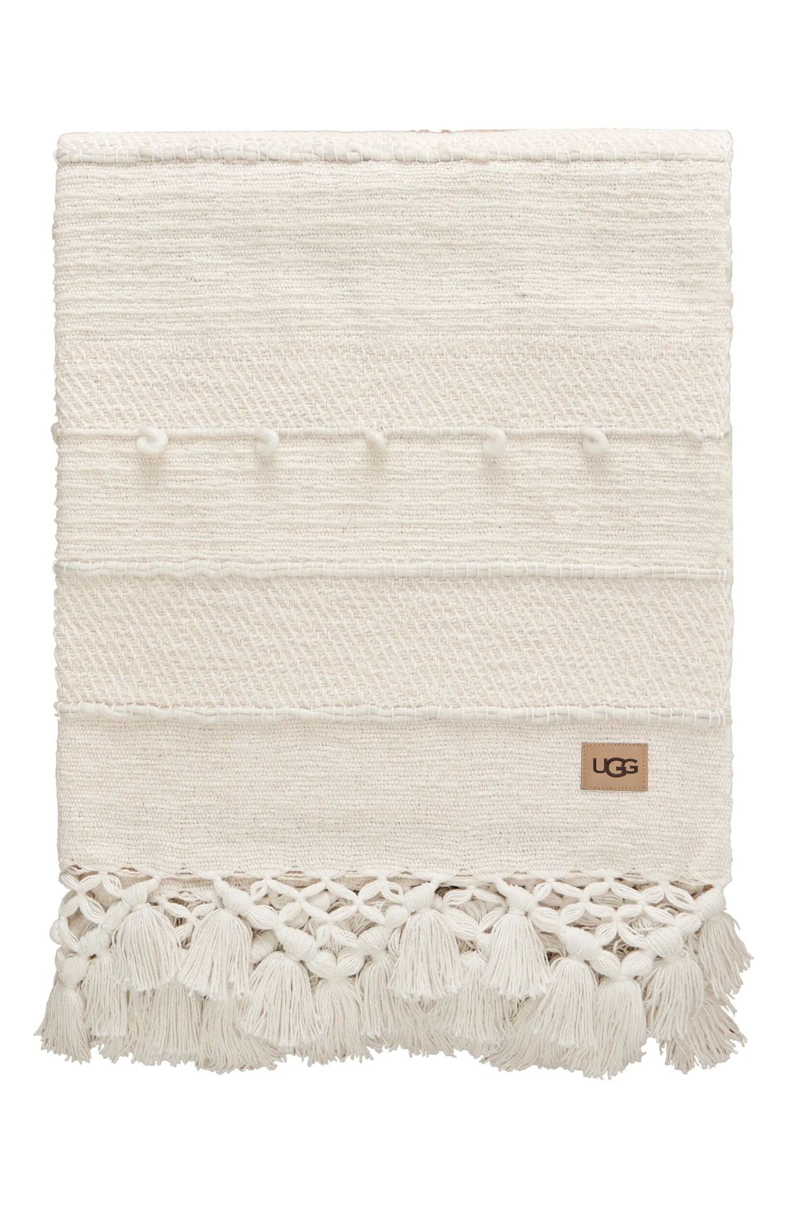UGG® Cotton Blend Throw Blanket | Nordstrom | Nordstrom