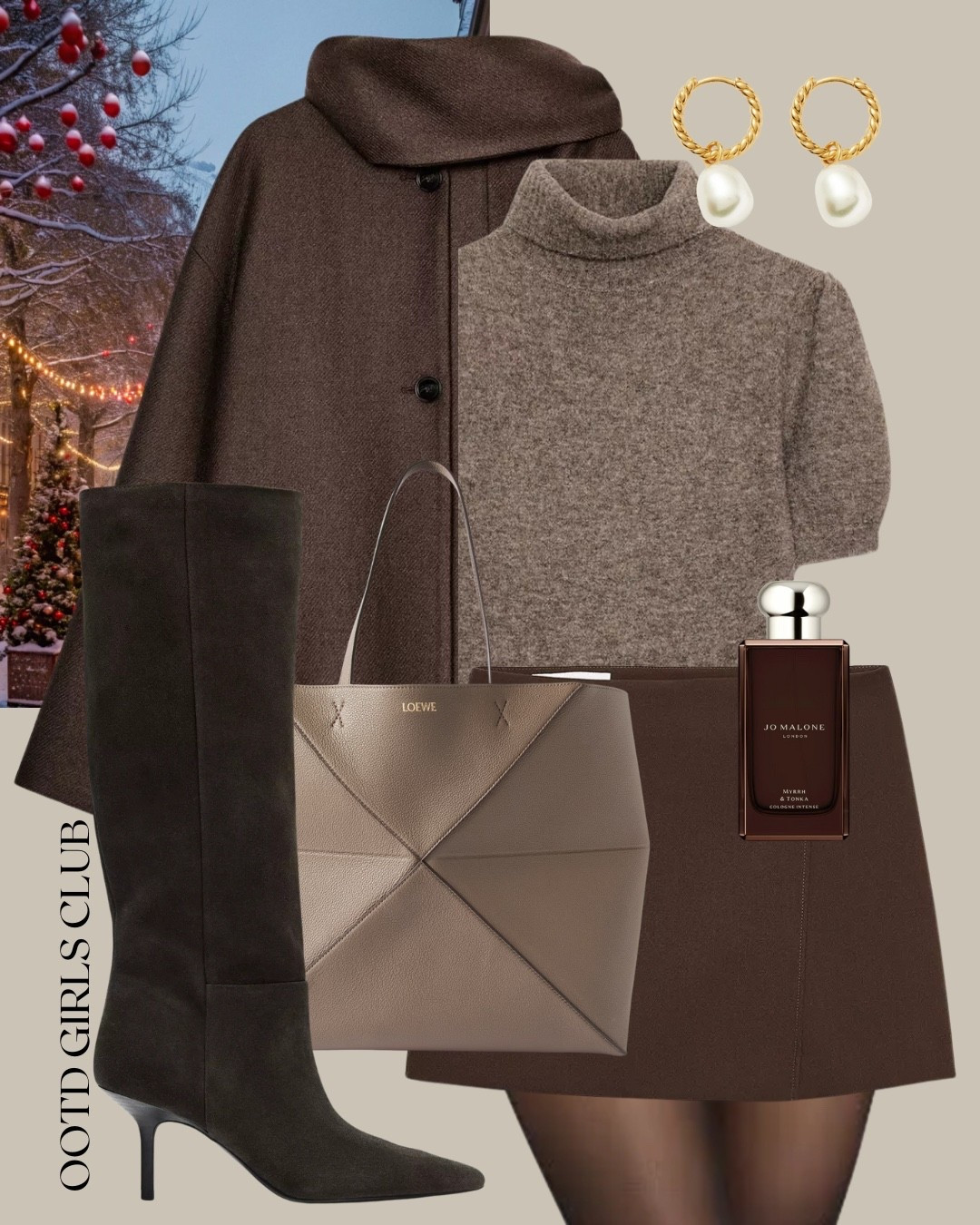 Styling the new chocolate brown scarf coat ! 

#LTKeurope #LTKstyletip #LTKwinter