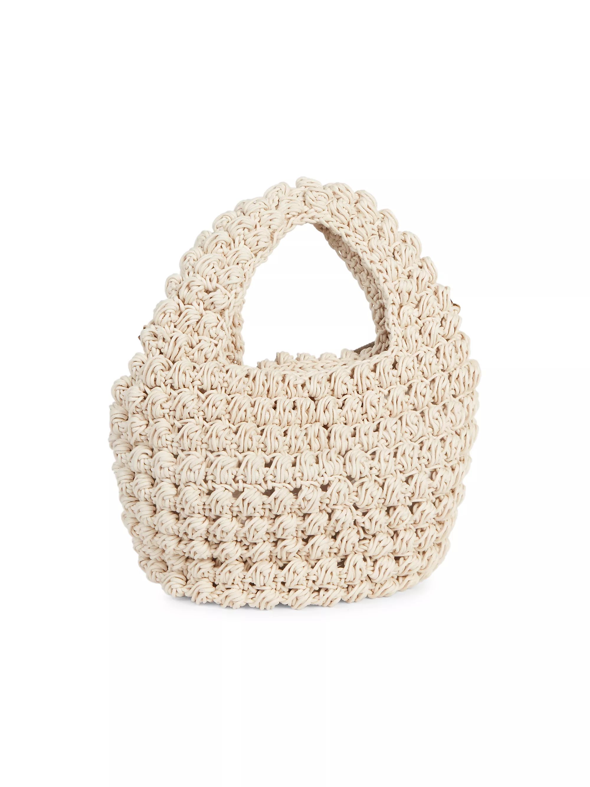 Popcorn Knit Basket Bag | Saks Fifth Avenue