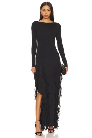 NBD Daphne Maxi Dress in Black from Revolve.com | Revolve Clothing (Global)