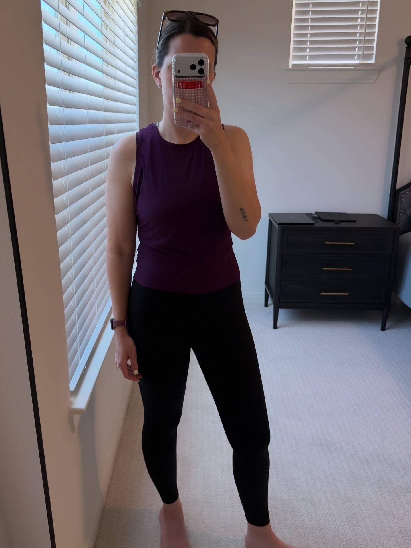 Stepping a little out of my comfort zone with this one 🤍
My arms have always been something I’m self-conscious about… I’m learning to wear what I love, even on the days I don’t feel 100% confident. And honestly? This set makes me feel really good! The ruching on the side is so flattering!
It’s linked in my LTK 🫶🏼
Anyone else feel this way sometimes?

#athleisurewear #amazonoutfits #relatablecontent #confidencecheck #realbody

#LTKActive #LTKmomlife #LTKootd