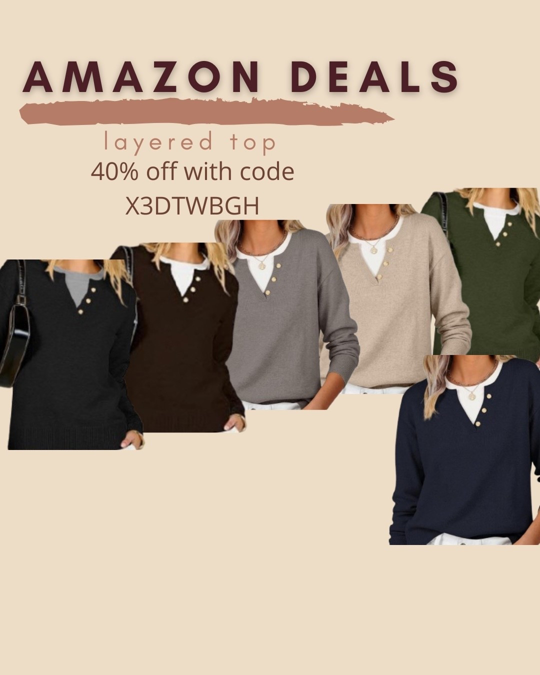 $18 ends 8//9

Amazon fashion
Amazon deals
Henley top
Casual top
Layered top

#LTKSaleAlert