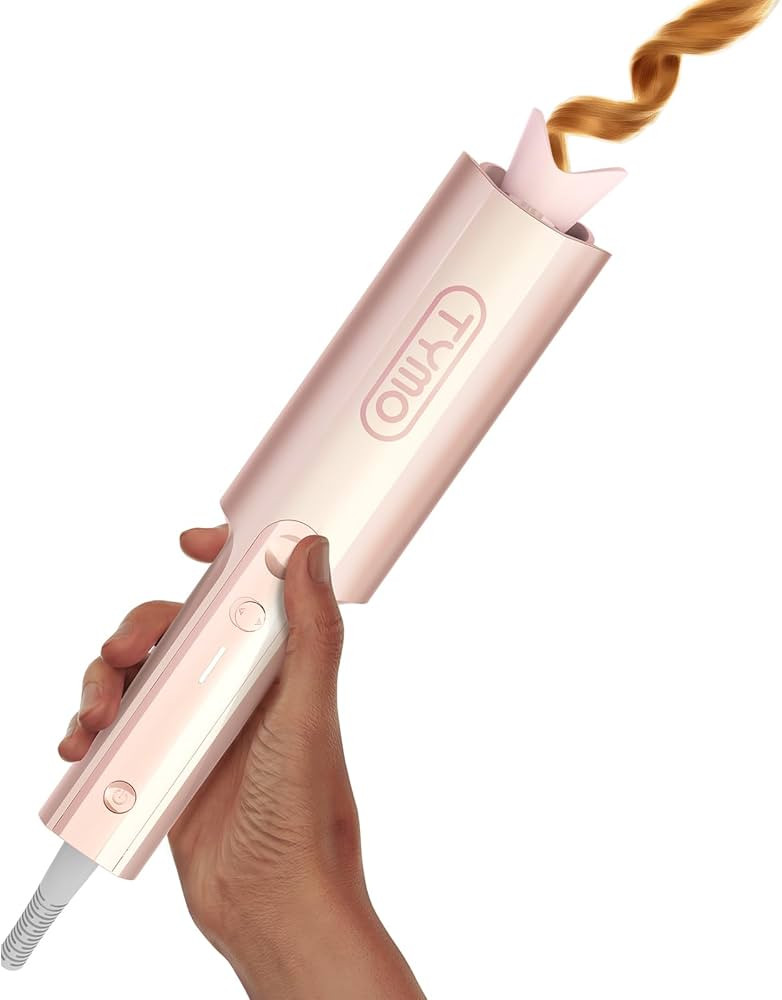 Upgraded Automatic Rotating Curling Iron - TYMO CurlPro Plus Long Barrel Curling Wand for Long Ha... | Amazon (US)