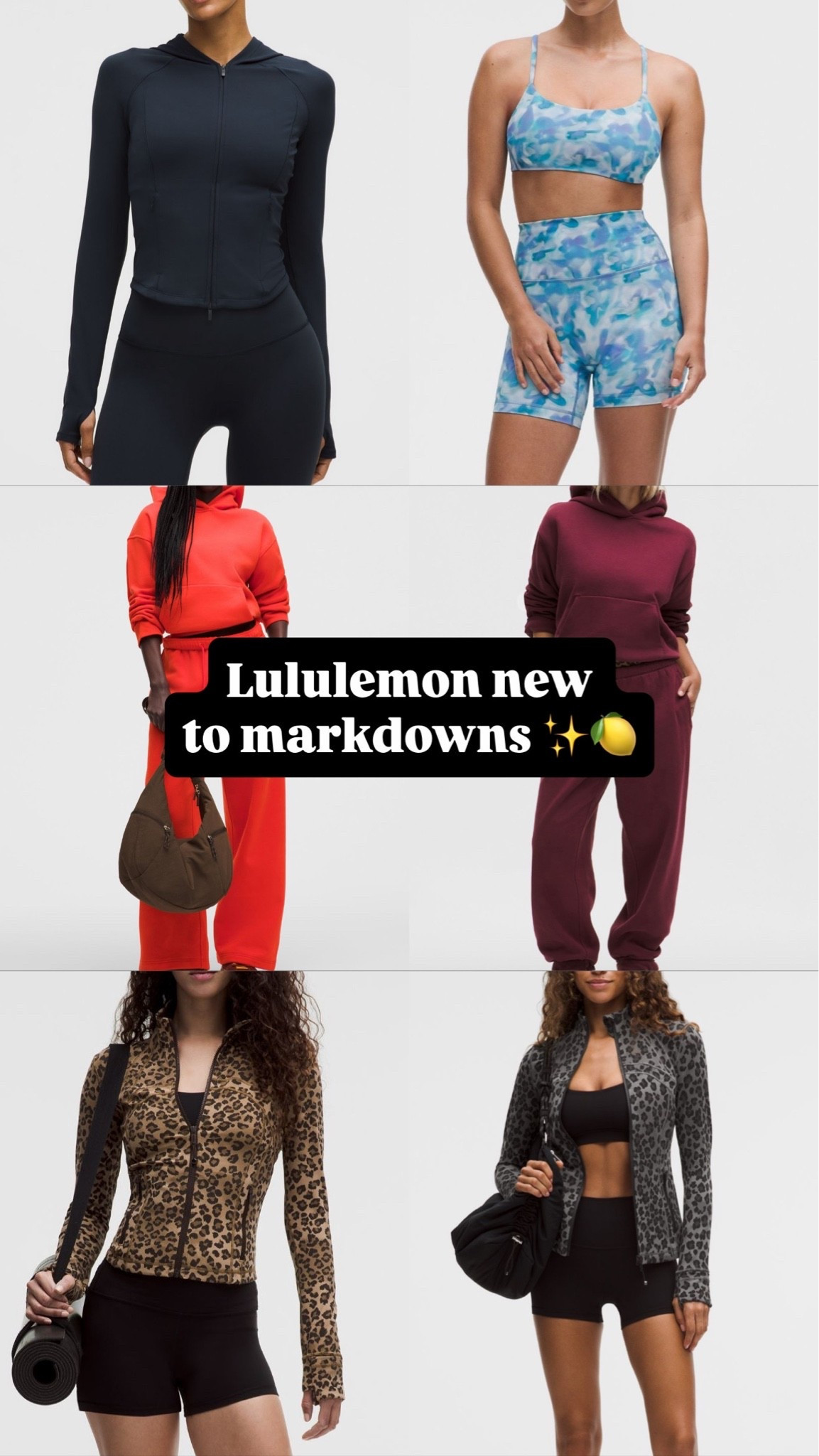 New markdowns at @lululemon ♥️