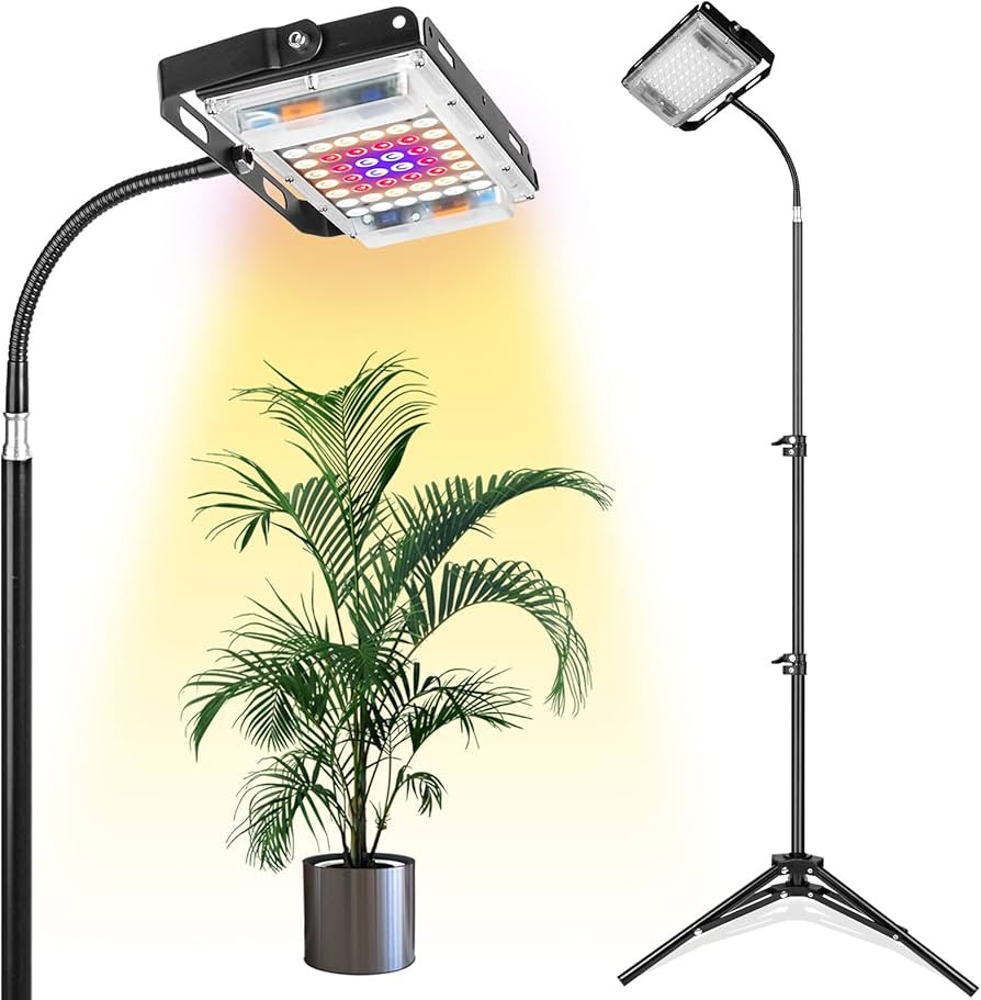LBW Grow Light with Stand, Full Spectrum 150W LED Floor Plant Light for Indoor Plants, Grow Lamp ... | Amazon (US)