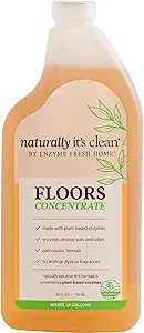 naturally It's clean Floor Cleaner (Makes 24-Gallons) for All Floor Types (Plant Based Enzymes) p... | Amazon (US)