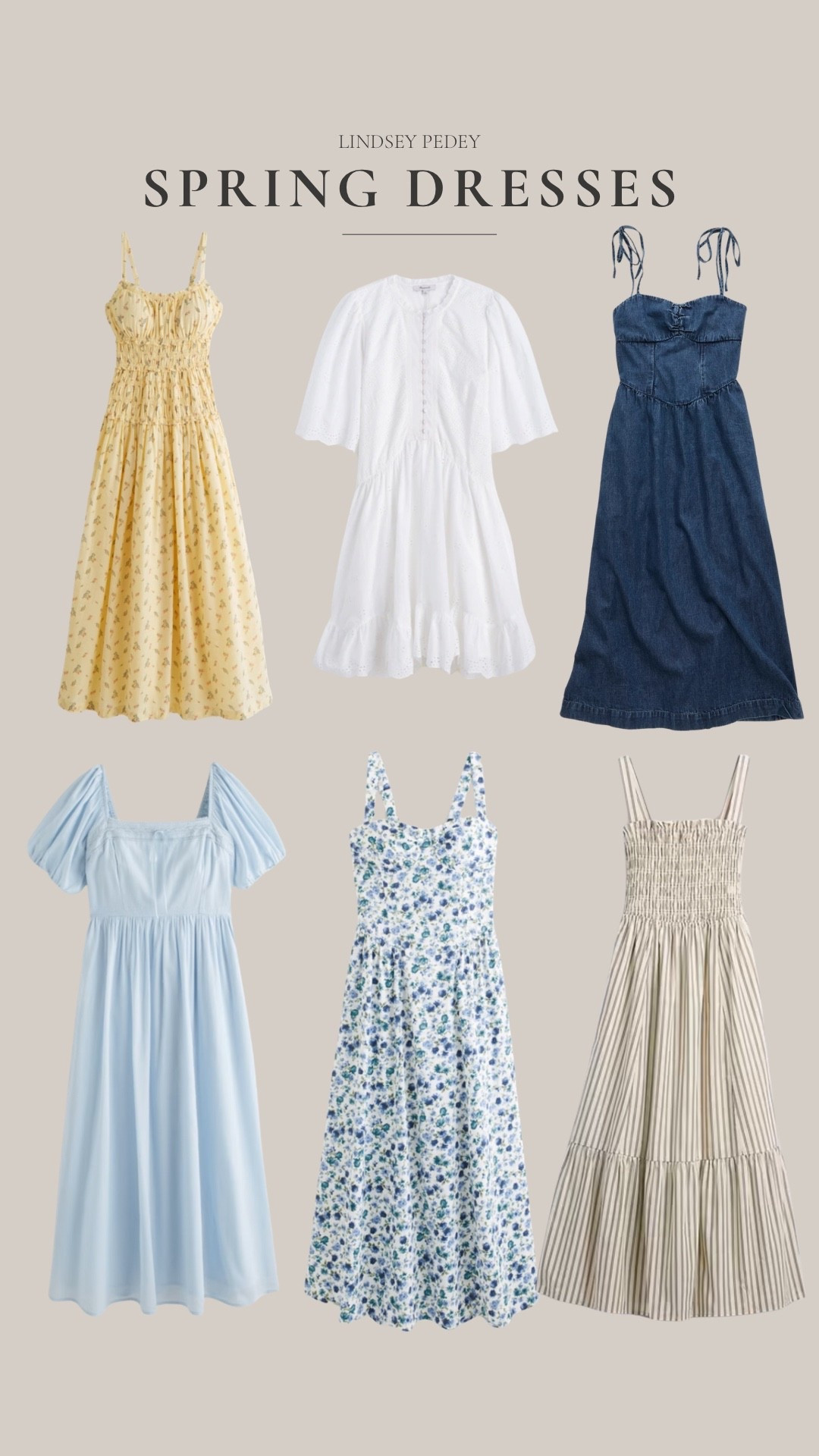 Spring and Easter dresses!

Spring dress, Abercrombie, Easter outfit, Easter dress, Easter, spring maxi dress, gap, Madewell

#LTKSeasonal #LTKootd