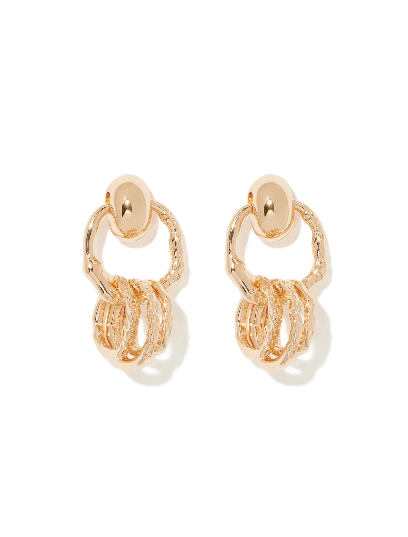 Signature Eleanor Hoop Drop Earrings | Ever New (CA)